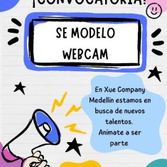Te gustaría ser modelo webcam en medellín? - Virtuales en Medellín